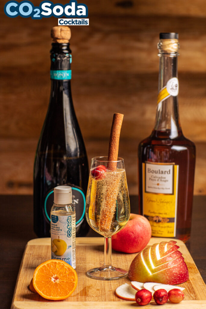 Cocktail eau pétillante